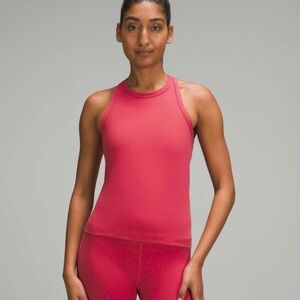 Lululemon align waist length racerback tank vintage rose sz 8 🍂🍁🍂🍁